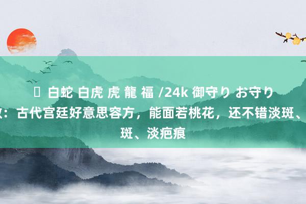 ✨白蛇 白虎 虎 龍 福 /24k 御守り お守り 玉肌散：